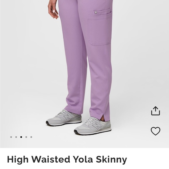 Lavender dew Figs 
High waisted Yola skinny Pants NEW with tags - Picture 4 of 9